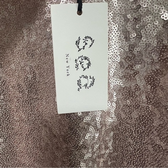 Sea New York  Selina sequins tiered tunic dress, New with Tags - Picture 4 of 7